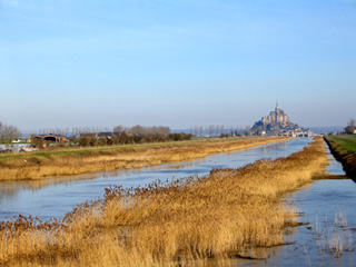 De abdij van Mont Saint-Michel